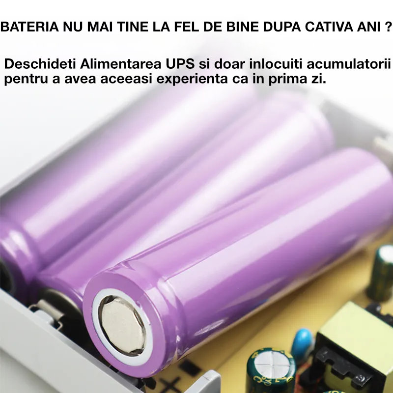 Alimentare UPS pentru Camere de Supraveghere - AngroMag